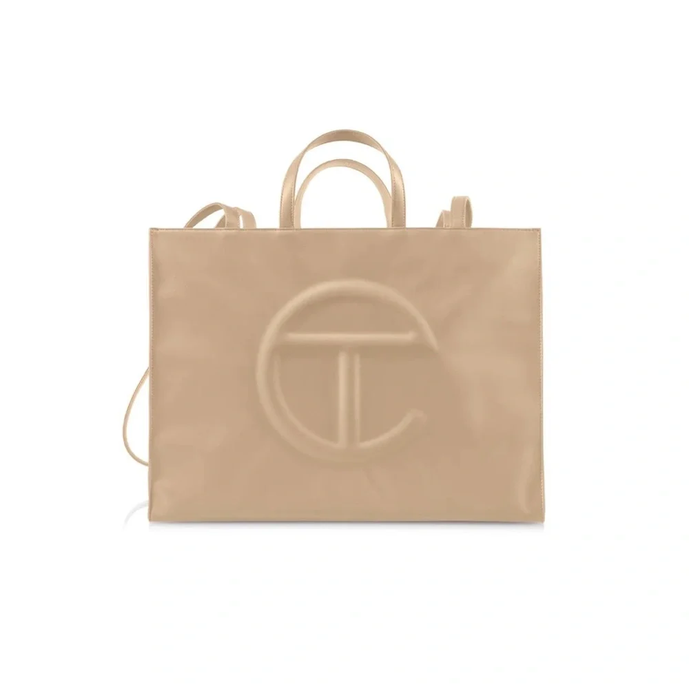 Beige Telfar Shopper - Picture 1 of 5